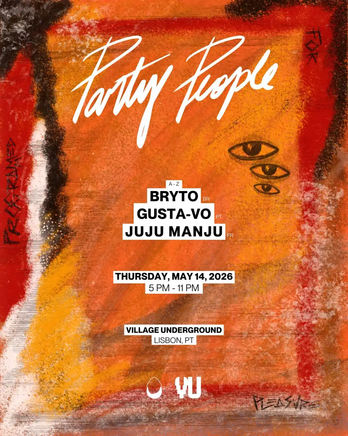 PARTY PEOPLE • May 14, 2026 event poster
