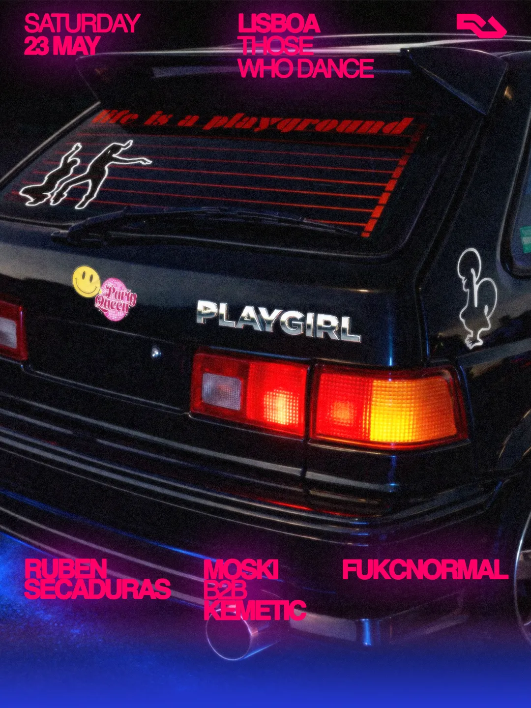 PLAYGIRL - THE LISBON AFFAIR VOL. 2 event poster