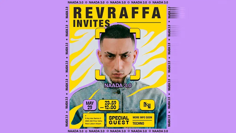Revraffa invites special guests event poster