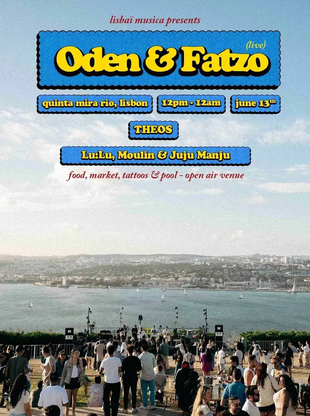 Lisbaï Musica presents: Oden & Fatzo event poster