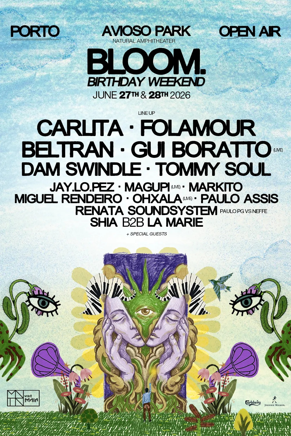Bloom BIRTHDAY WEEKEND — JUNE 27 & 28 event poster