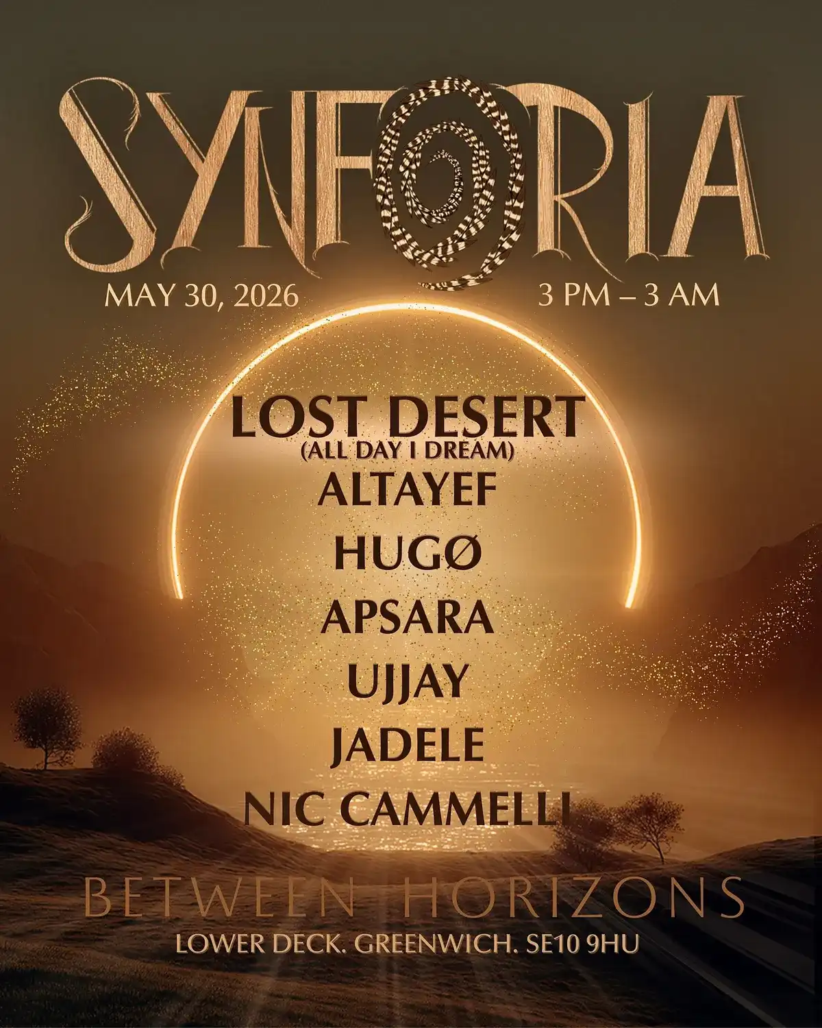 SYNFORIA event poster