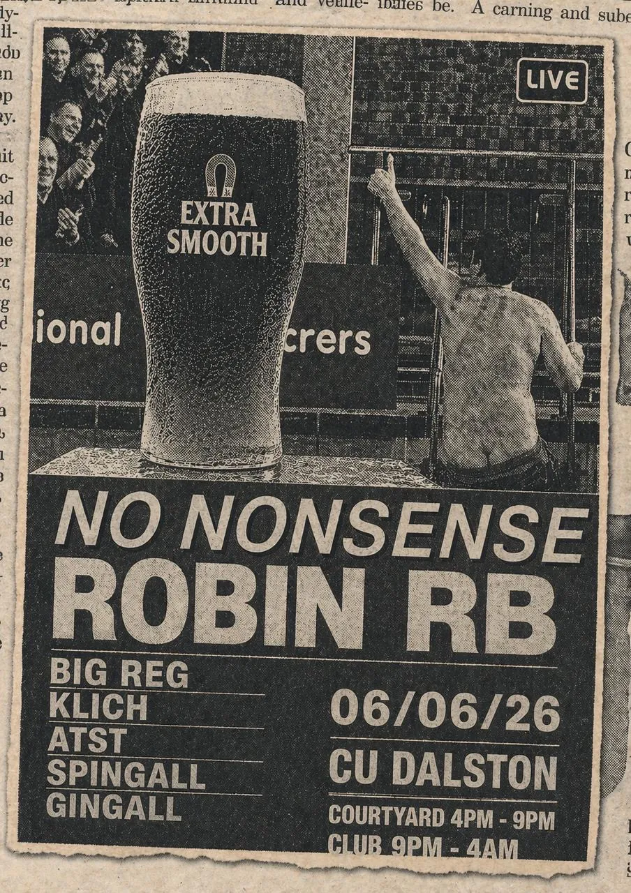 Extra Smooth Day/Night party with Robin RB event poster