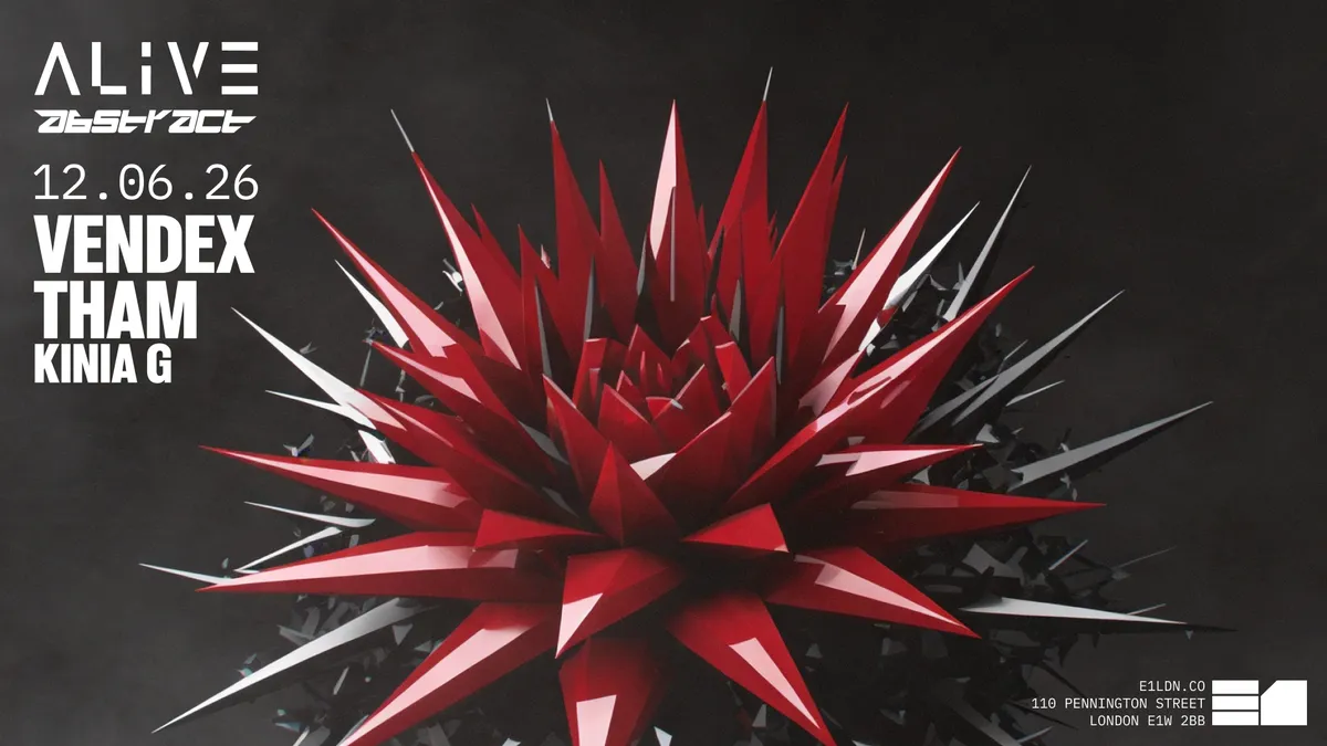 ALIVE x Abstract: Vendex & Tham event poster