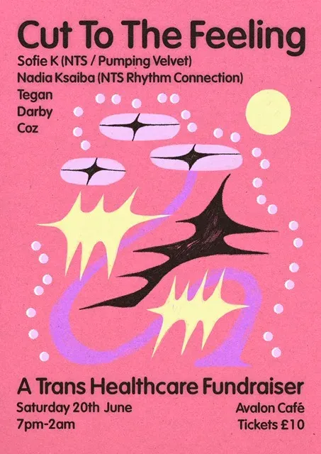 Cut to the Feeling event poster