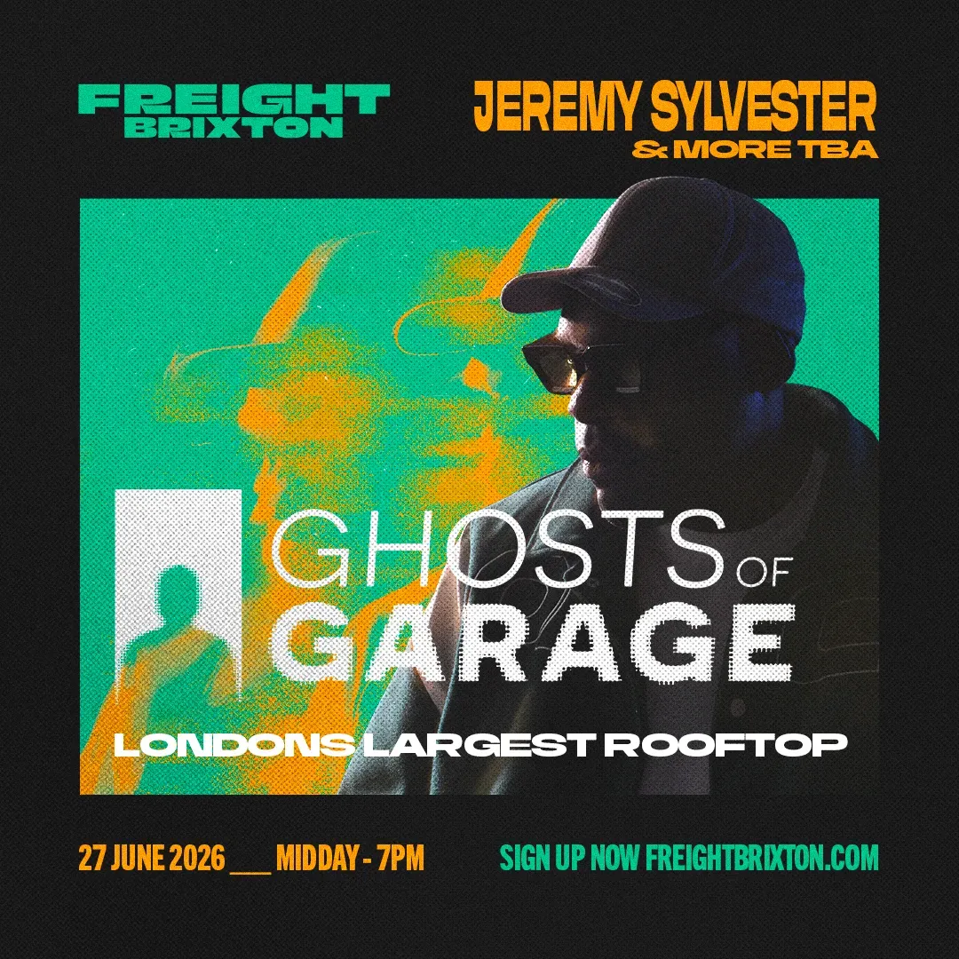Ghosts of Garage Rooftop Day Party W Jeremy Sylvester + England V Panama World Cup event poster