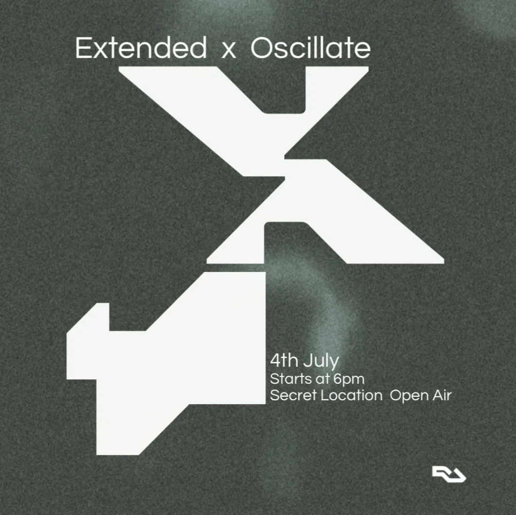 LOCKED IN EXTENDED X OSCILLATE - event poster