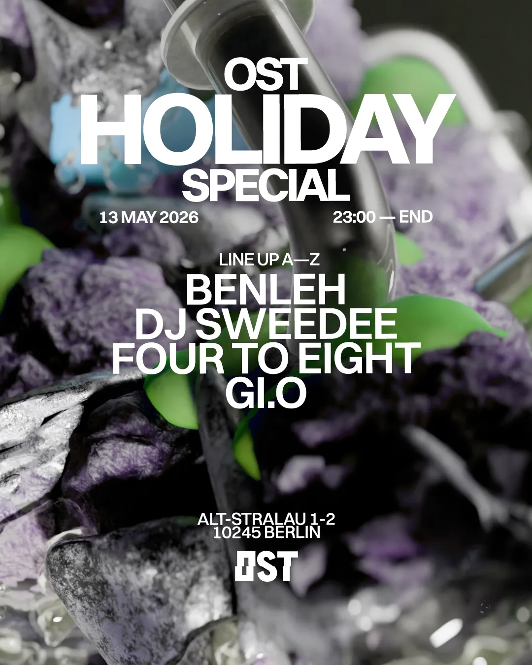 OST Klubnacht event poster