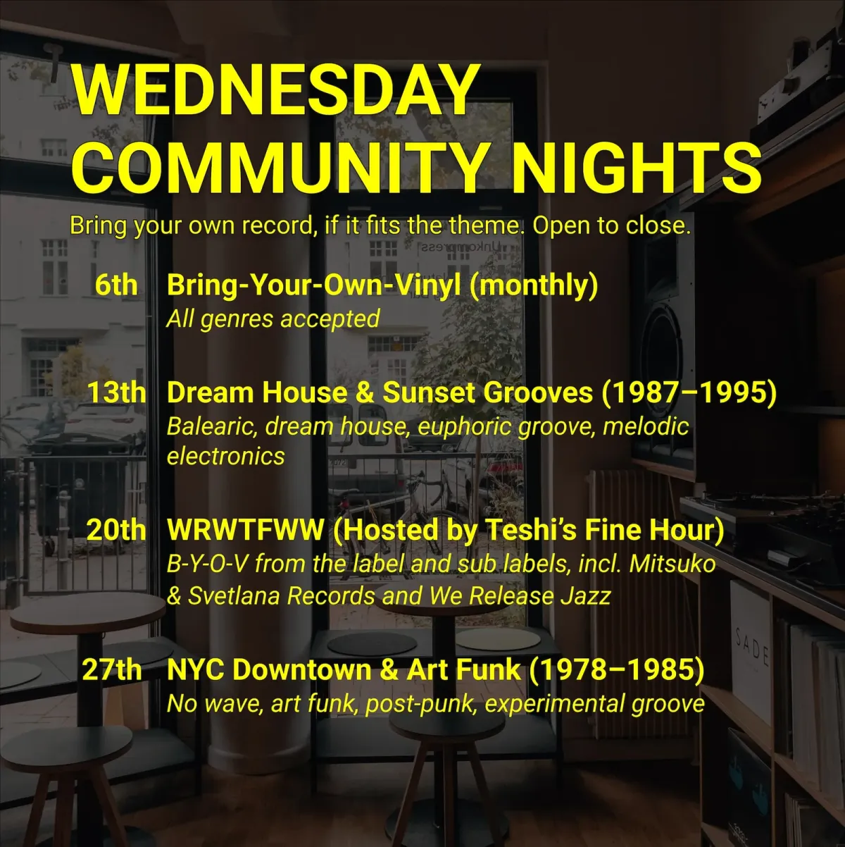 Unkompress Deep Dive: Dream House & Sunset Grooves ('87-'95) event poster