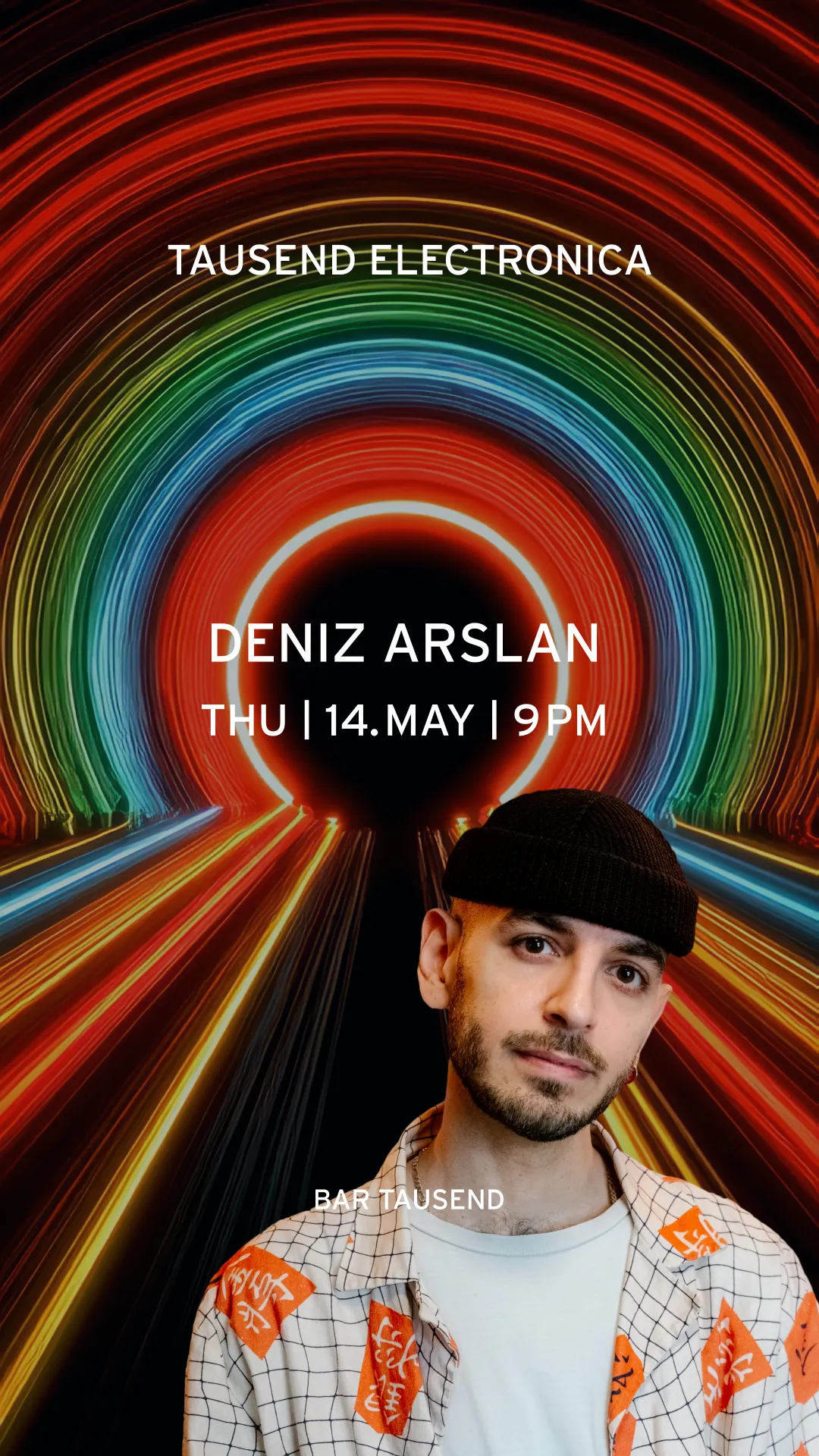 Tausend Electronica: Deniz Arslan event poster