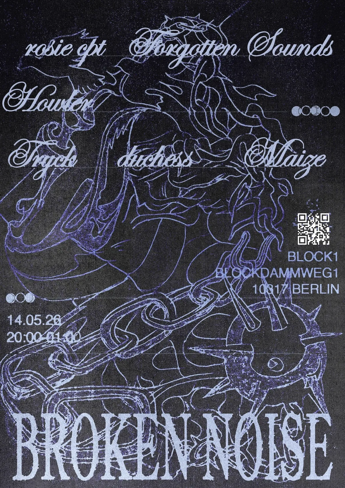 Broken Noise event poster