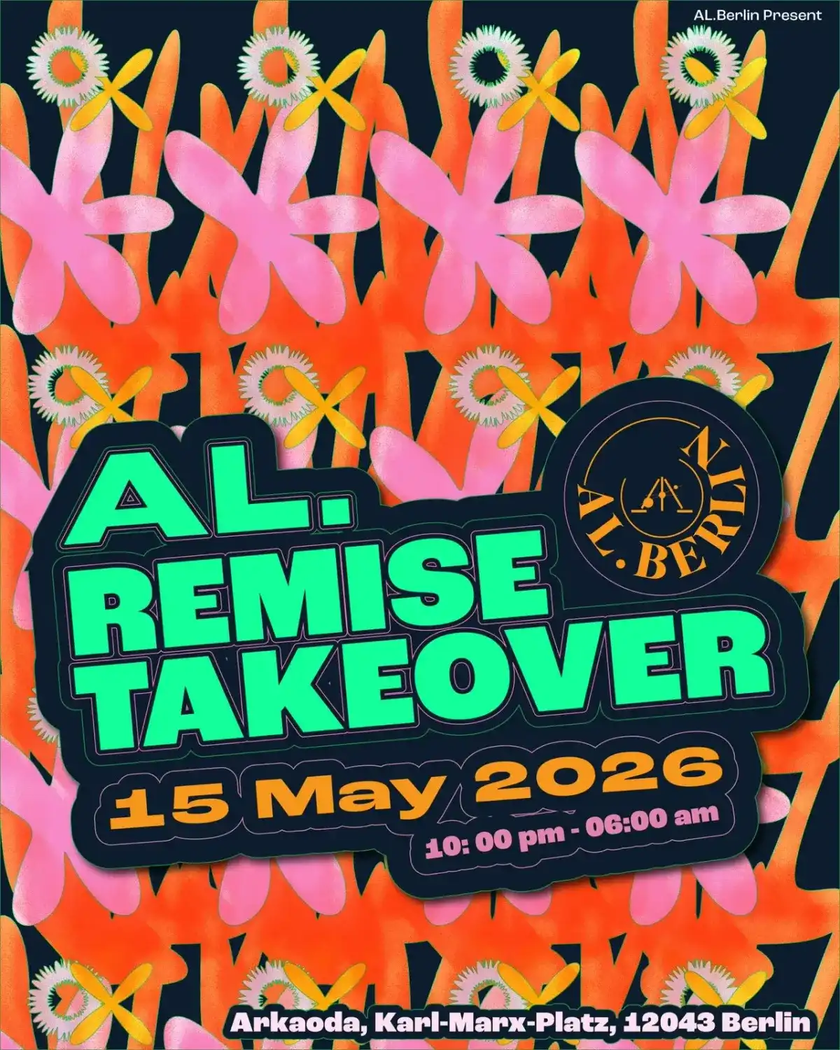 AL.Berlin - Remise Takeover event poster