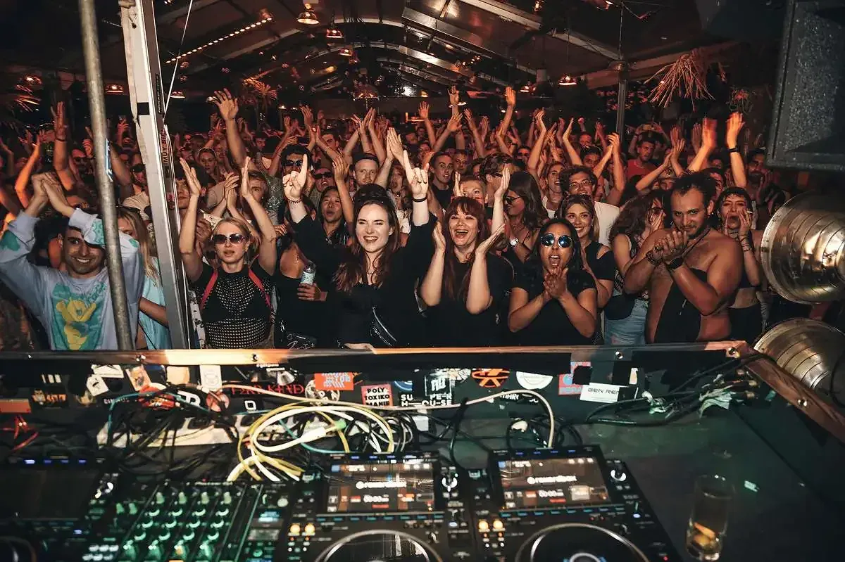Claptone Daytime Rave — Covered Open Air Dance Floor with Spree View event poster