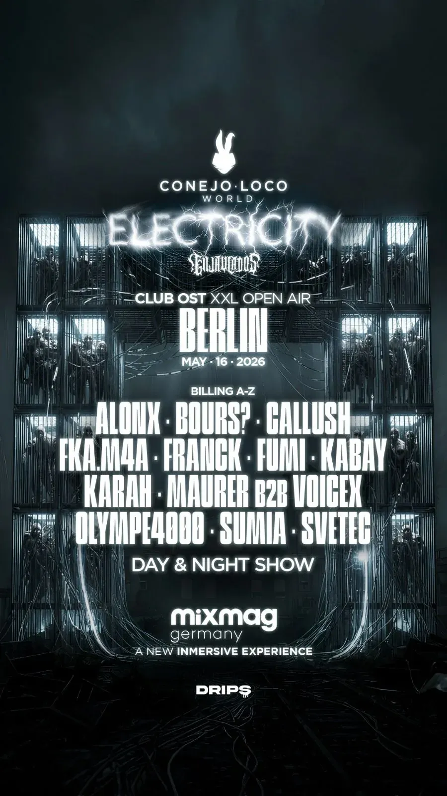 Conejo Loco Berlin event poster