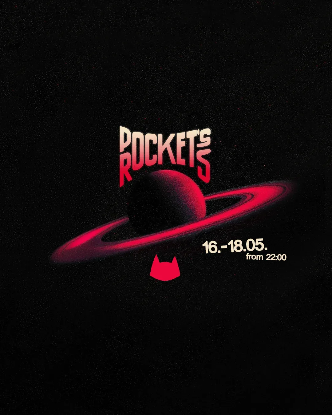 Pocket's Rockets event poster