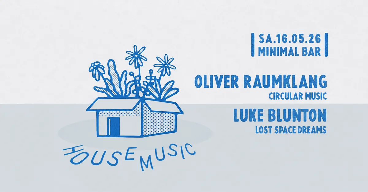 Circular Music with Oliver Raumklang and Luke Blunton event poster