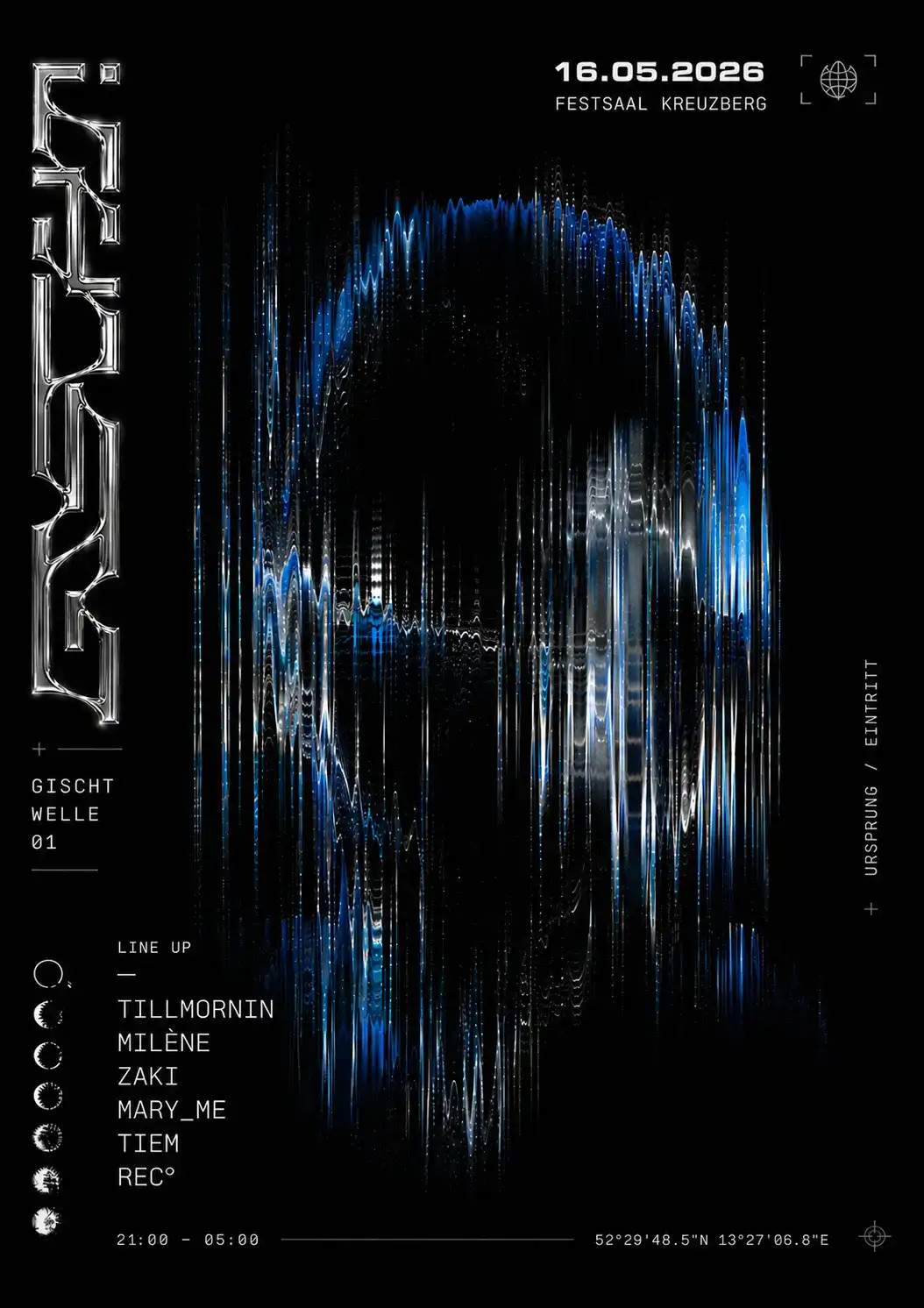 GiSCHT. - Welle 01 event poster