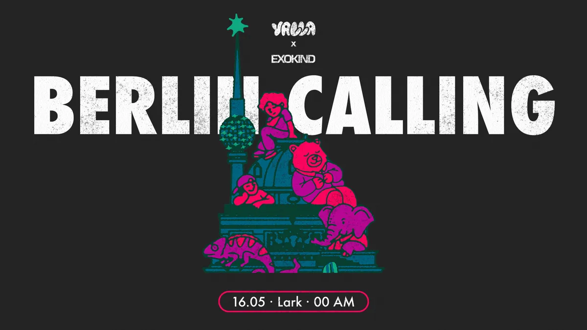 EXOKIND - presented by Yalla Culture - Berlin Calling event poster