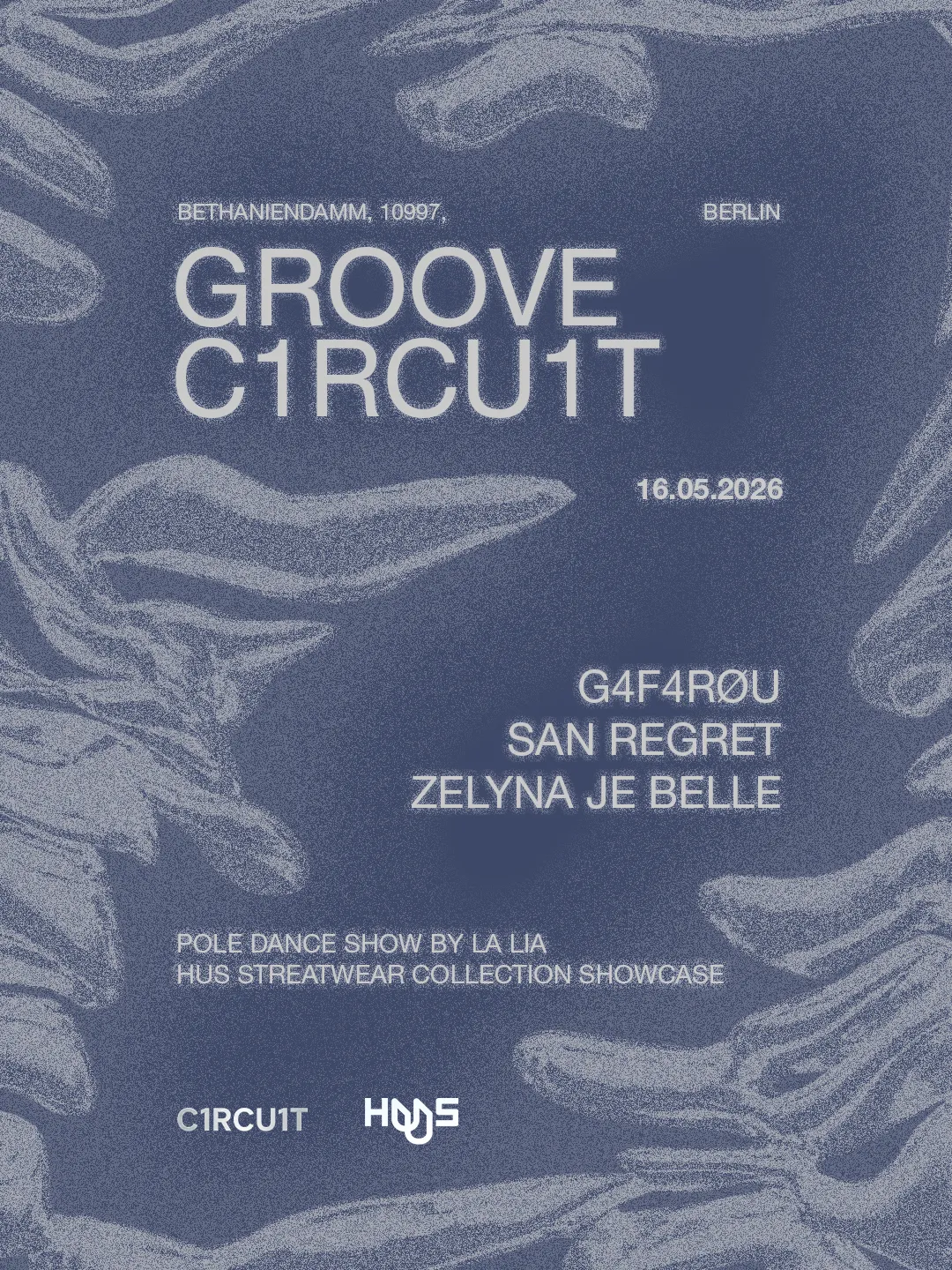 Groove C1RCU1T event poster