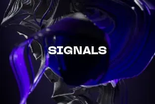 SIGNALS - 5€ Tickets - with Meg McHugh, jojogigirl & Antonella mags schneller event poster