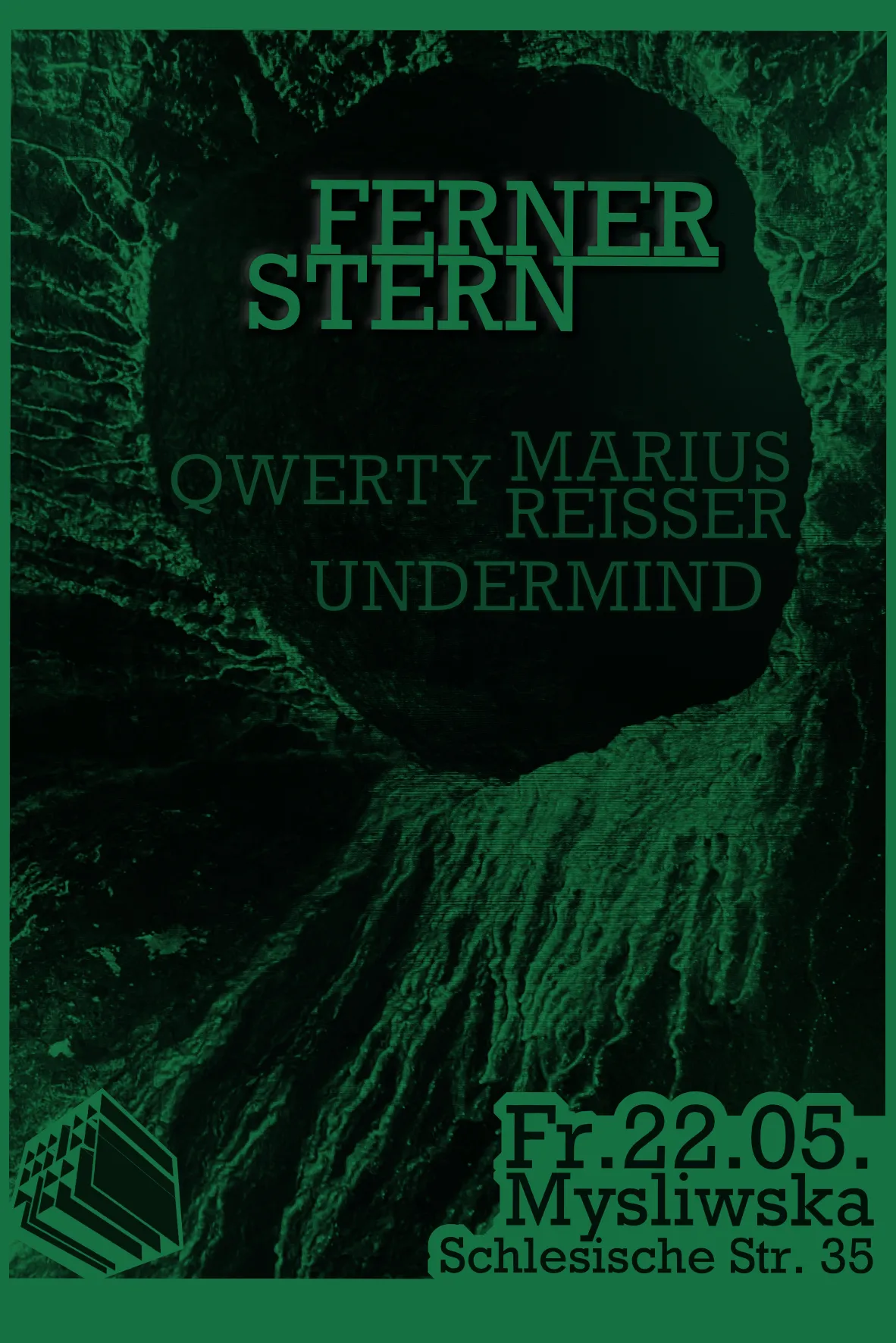 Ferner Stern w/ Qwerty, Marius Reisser, Undermind event poster