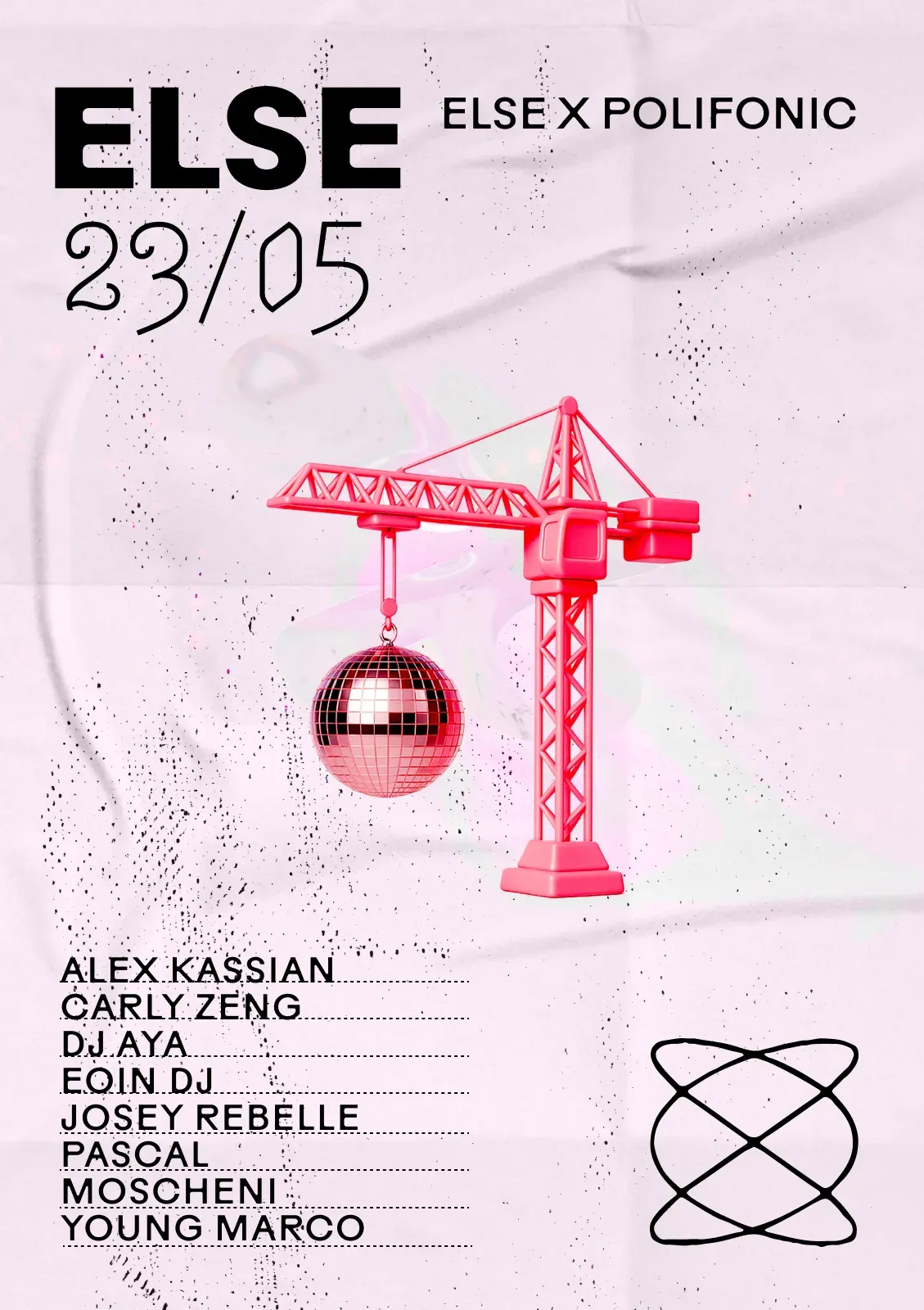Else x Polifonic event poster