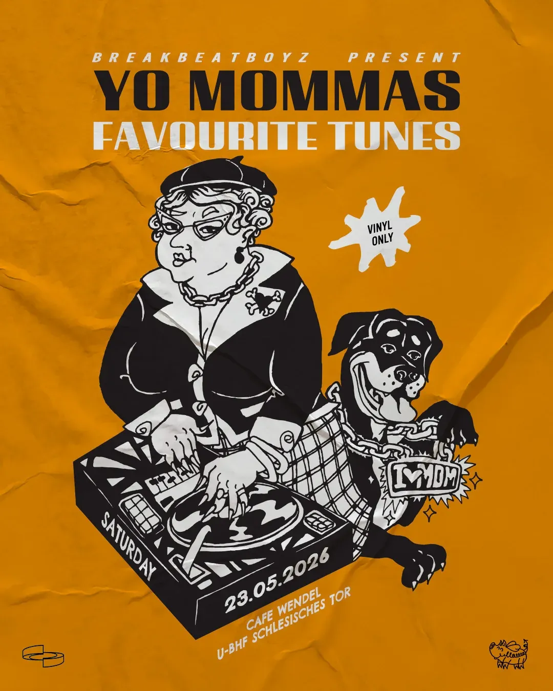 Yo Mommas Favourite Tunes event poster