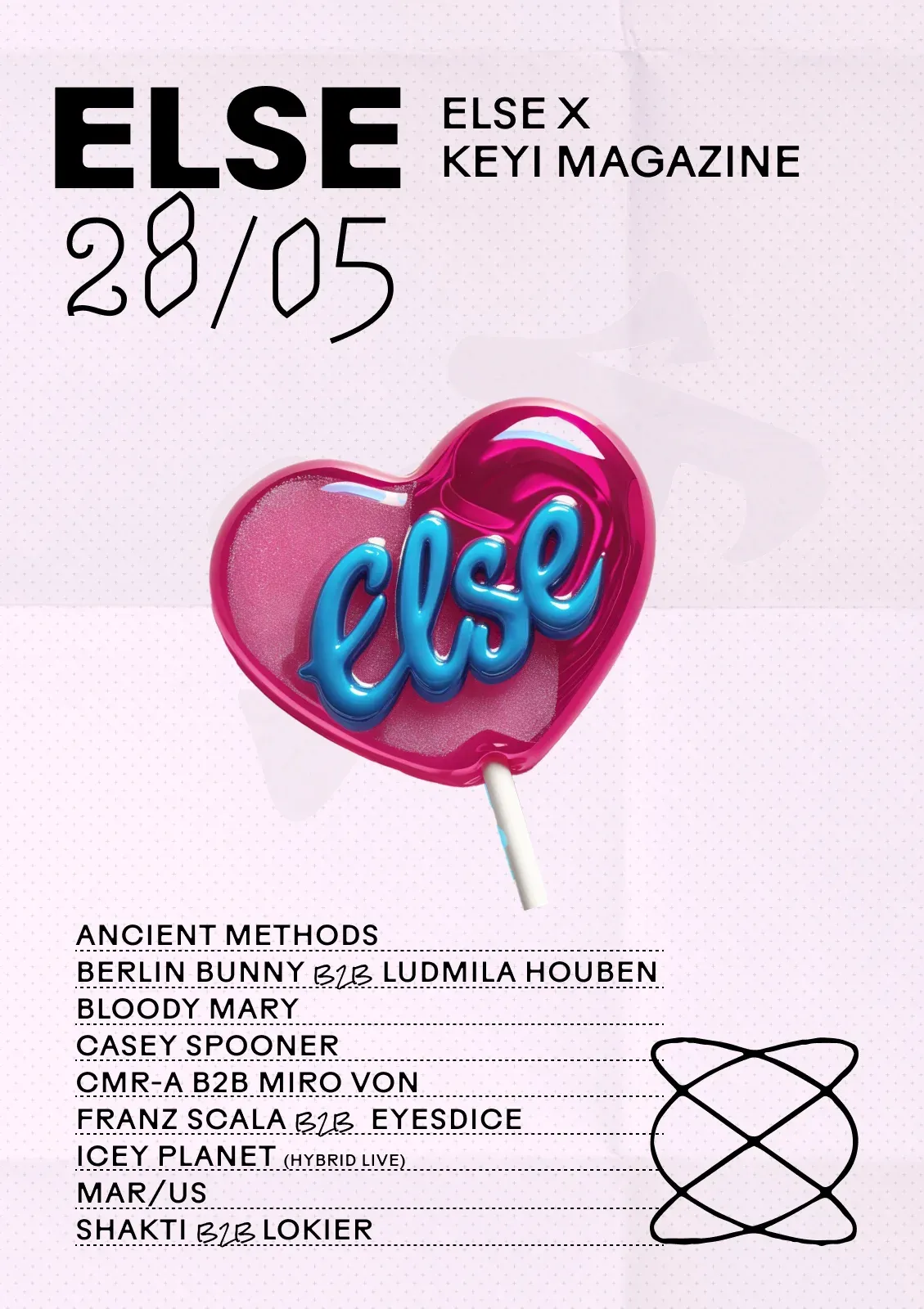 Else x KEYI Magazine event poster