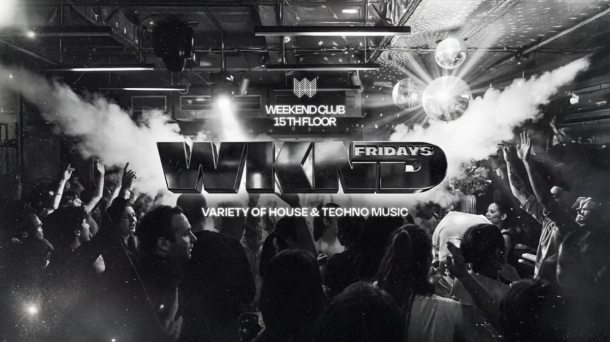 WKND X OPERATOR – ROOFTOP OPENING event poster