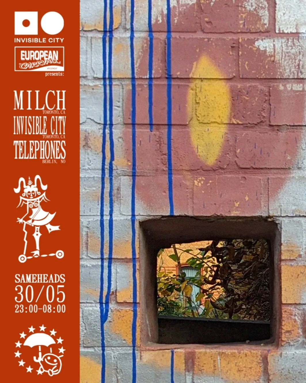 European Carryall & Invisible City event poster