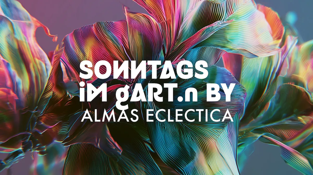 Sonntags im gART.n by Almas ECLECTICA event poster
