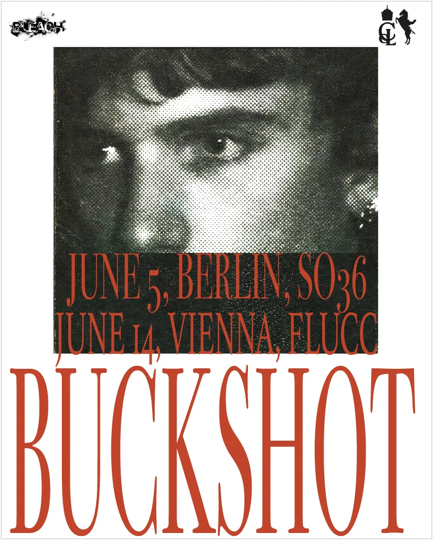 Buckshot Berlin event poster