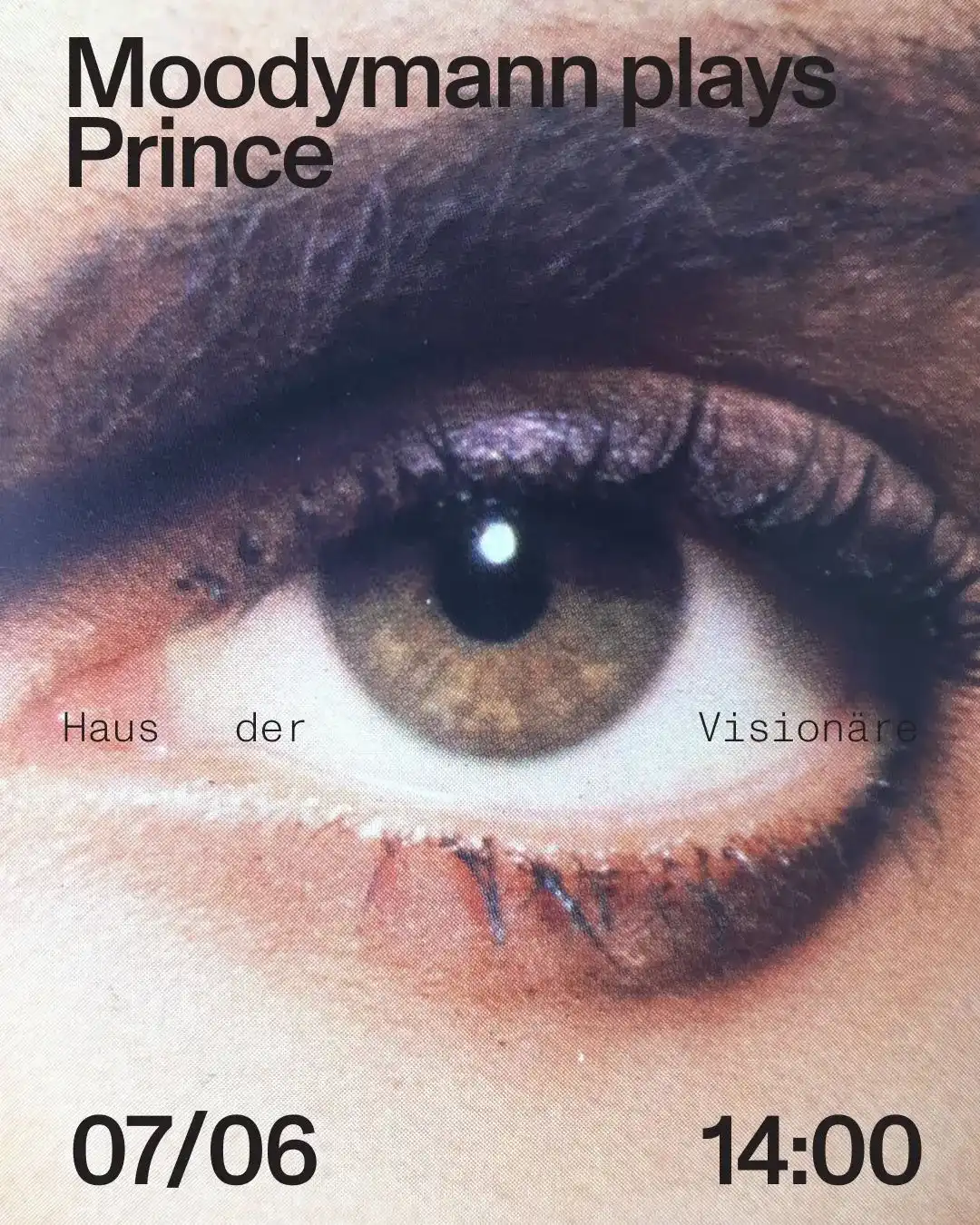 Moodymann plays Prince event poster