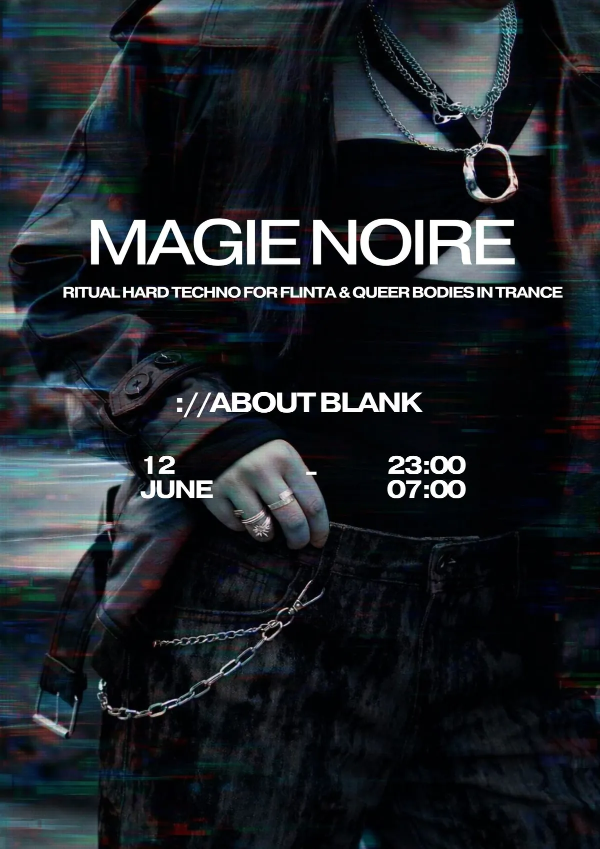 MAGIE NOIRE w/ Døpair Sogol Barbad Carotin The BlackMailer event poster