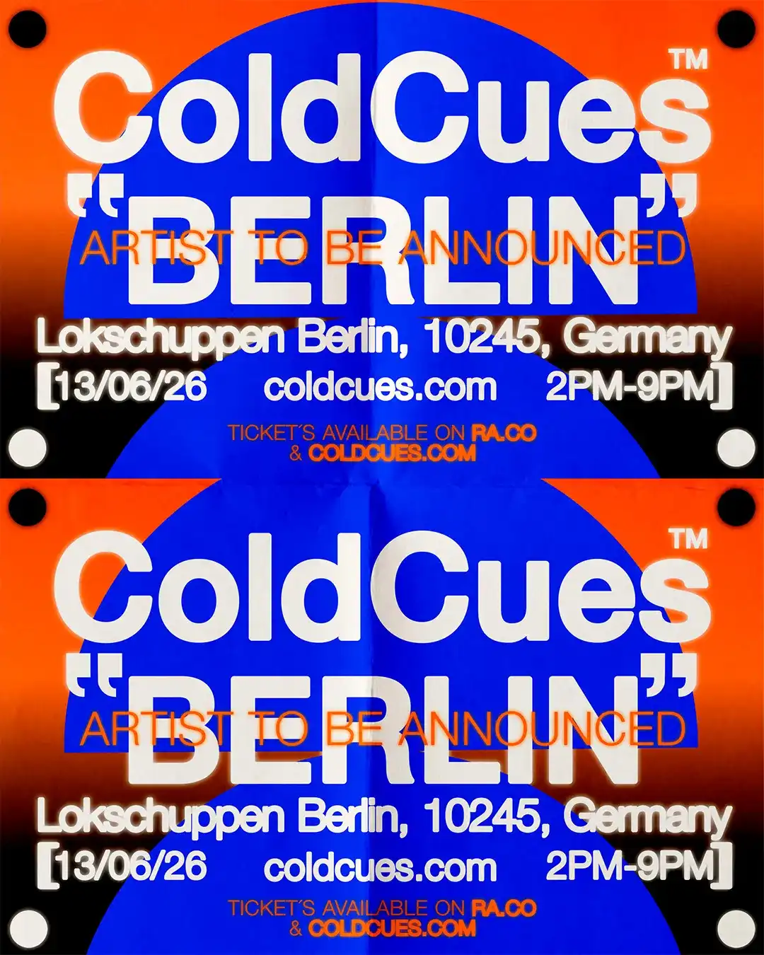 COLDCUES #27 [BIXBITA, Benleh, Abad Manners, Serrato b2b Retina, Oslo b2b DJ KINNER] event poster