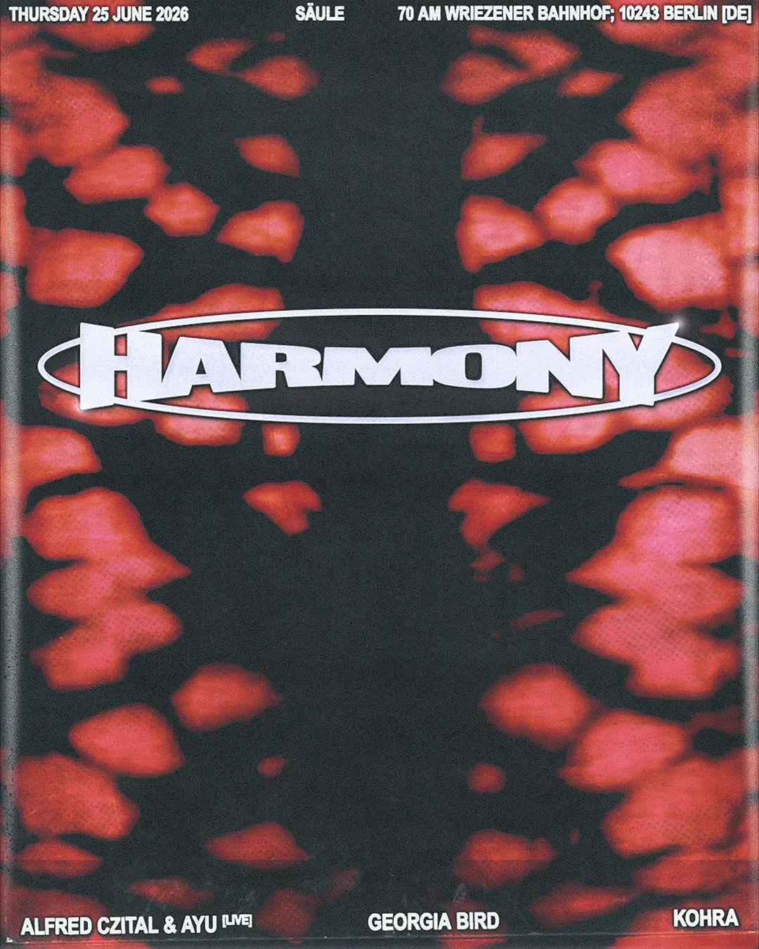 Harmony Rec event poster