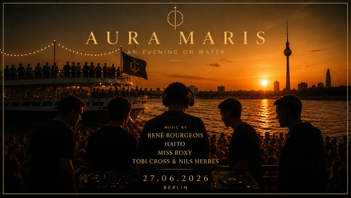 [CANCELLED] Aura Maris 06*2026 Rene Bourgeois / Haito / Miss Roxy / Nils Herres & Tobi Cross event poster