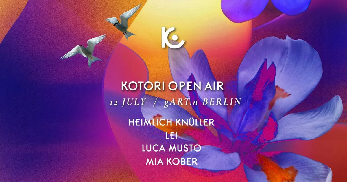 Kotori Open Air event poster