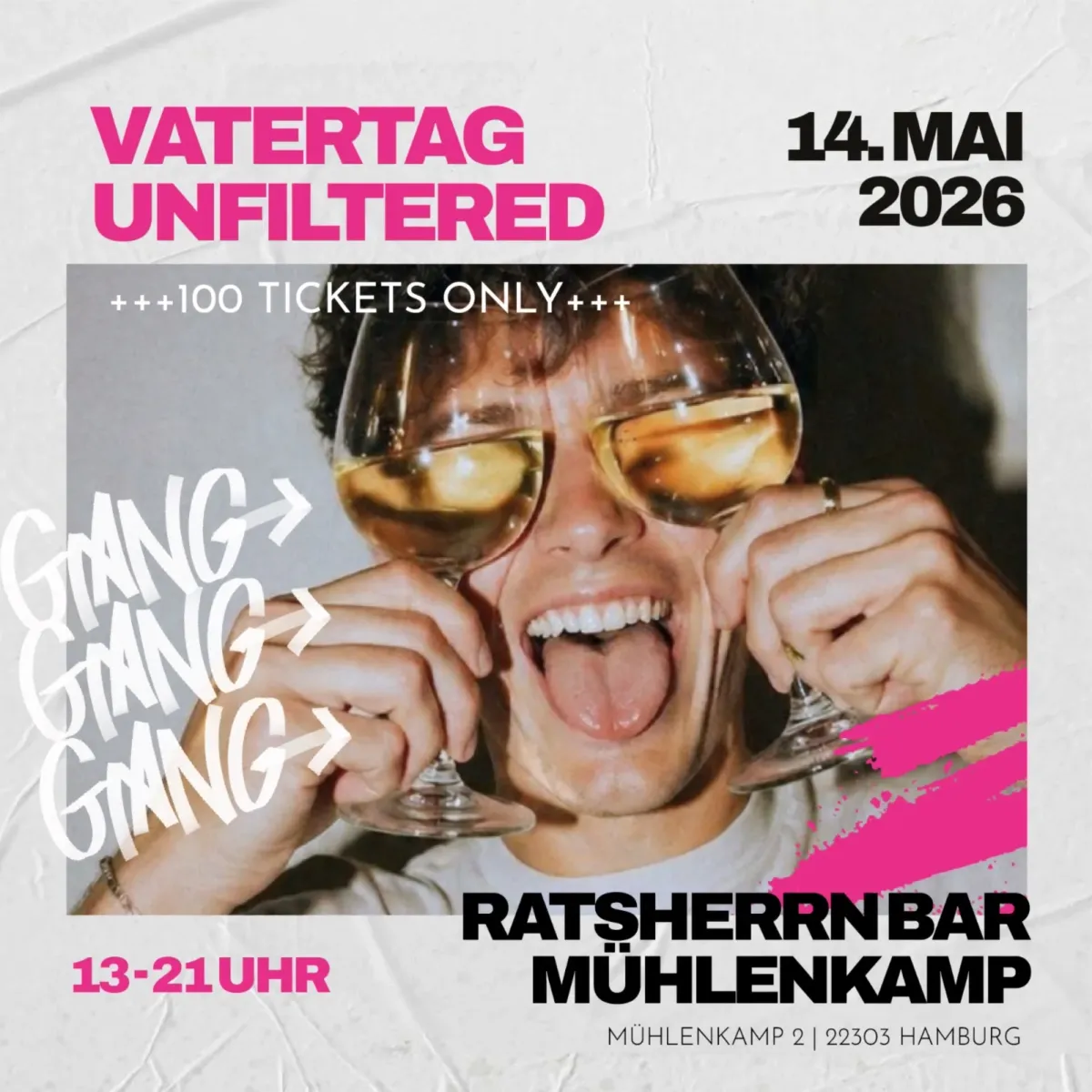 Blubberwassergang X Frame event poster