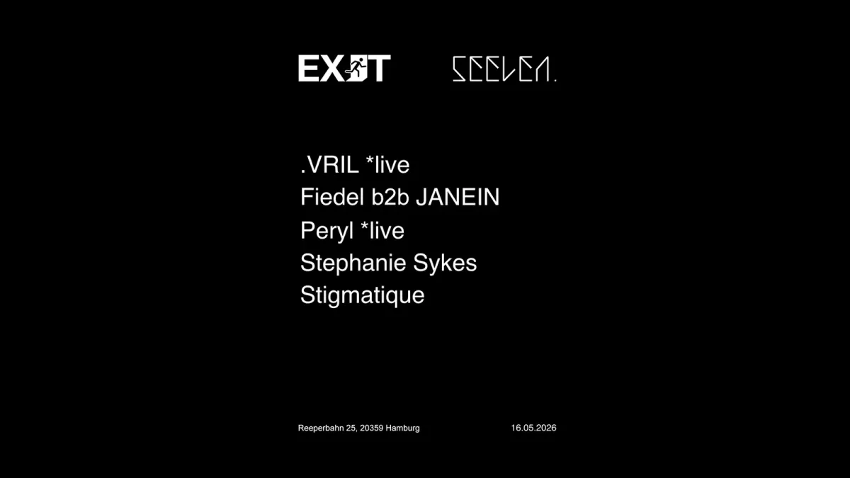 SEELEN. HAMBURG TAKEOVER event poster
