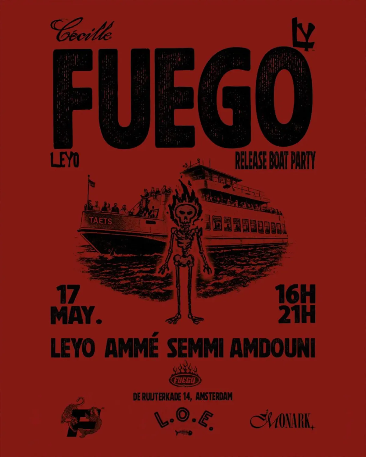 FUEGO event poster
