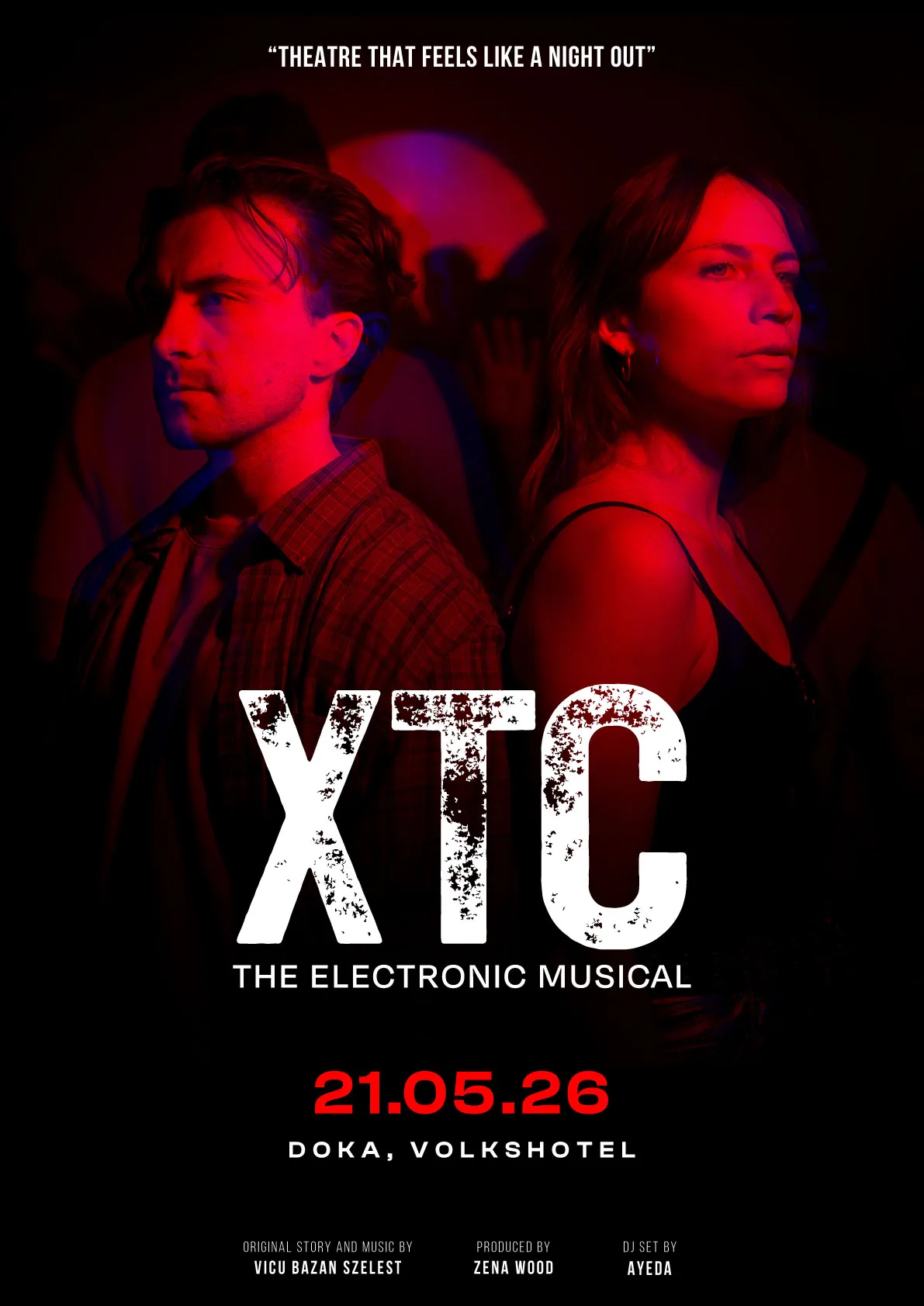 XTC: The Electronic Musical event poster