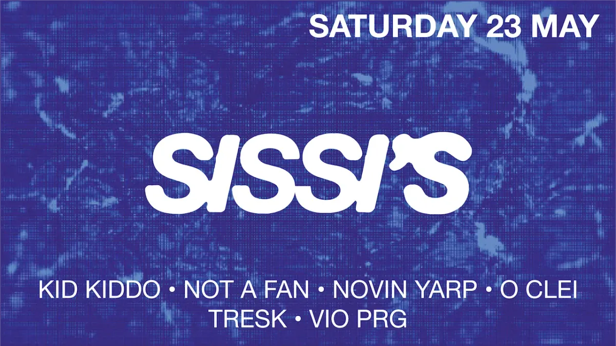 Sissi's Saturday with Baile de Galecta, Not a fan & Vio PRG event poster