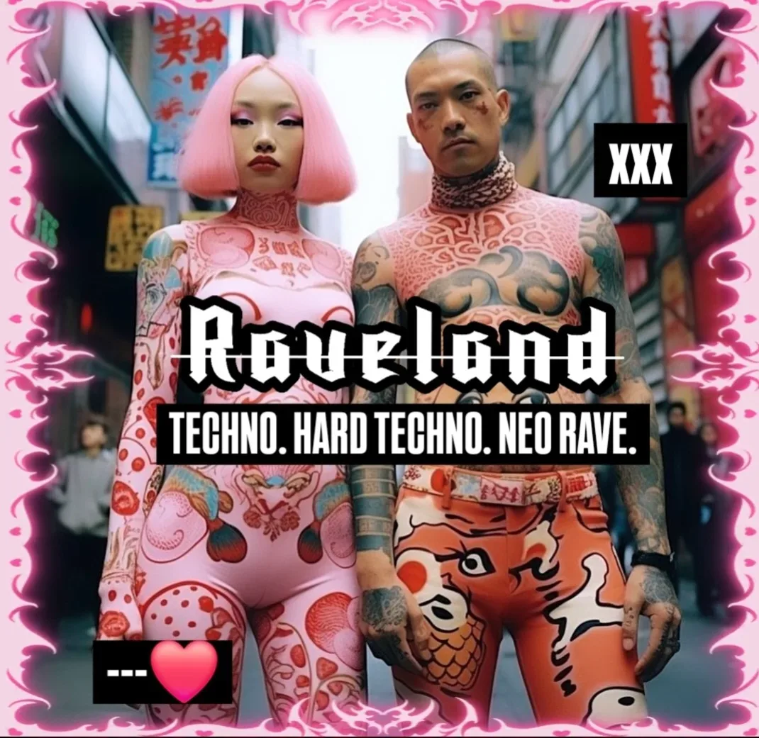 RAVELAND: Hard Techno & Hard Bounce w/ XuLü [CH] & RAKKATACK [NL] event poster