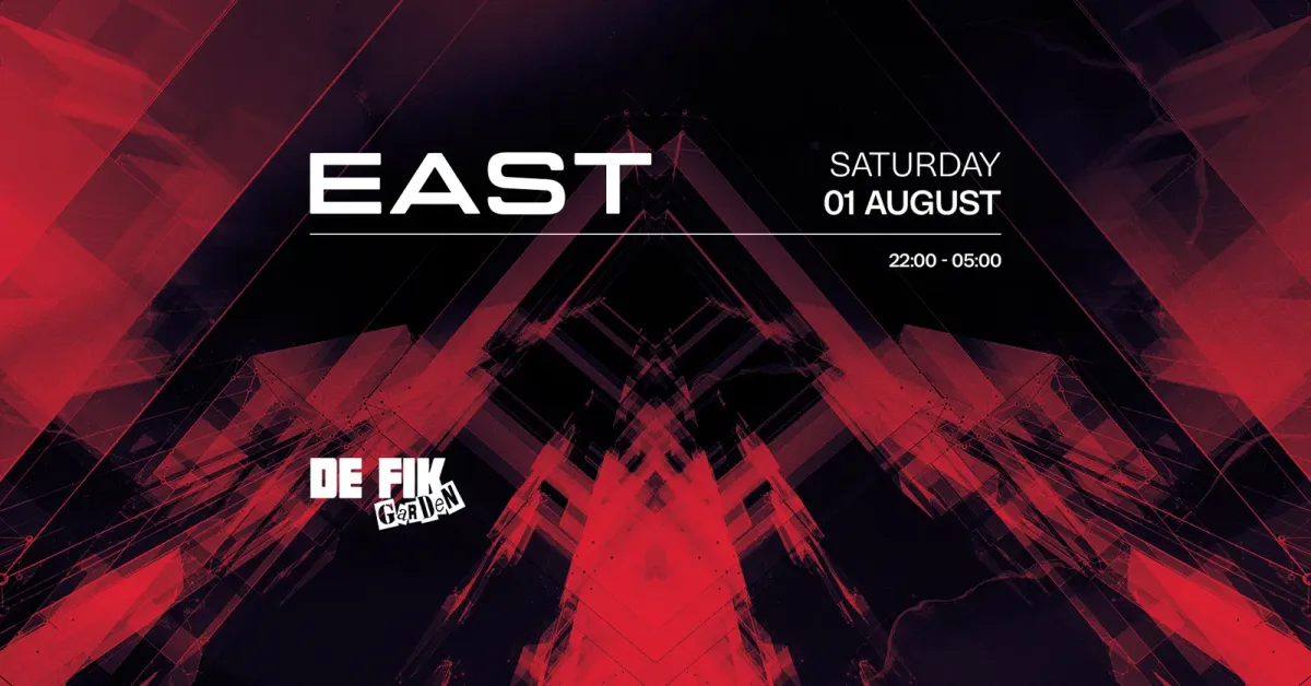 EAST Summer Edition at De Fik Garden event poster