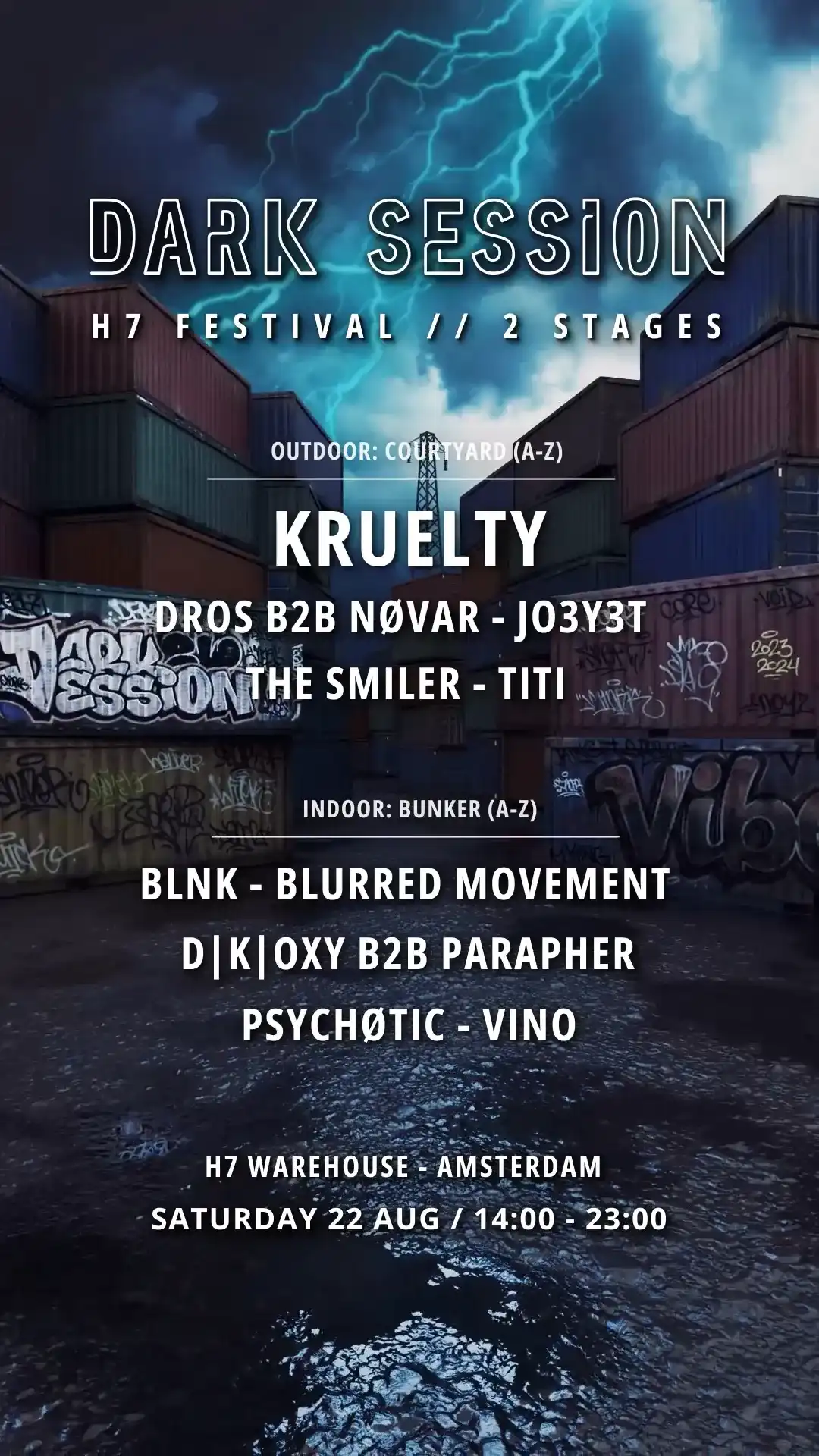 22-08-2026 Day Rave // 2 Stages event poster