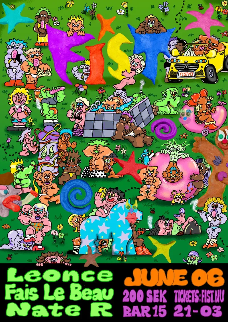 FIST F(l)ag Day event poster
