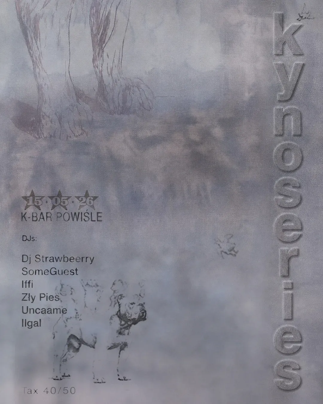 kynoseries pres. DJ Strawberry event poster