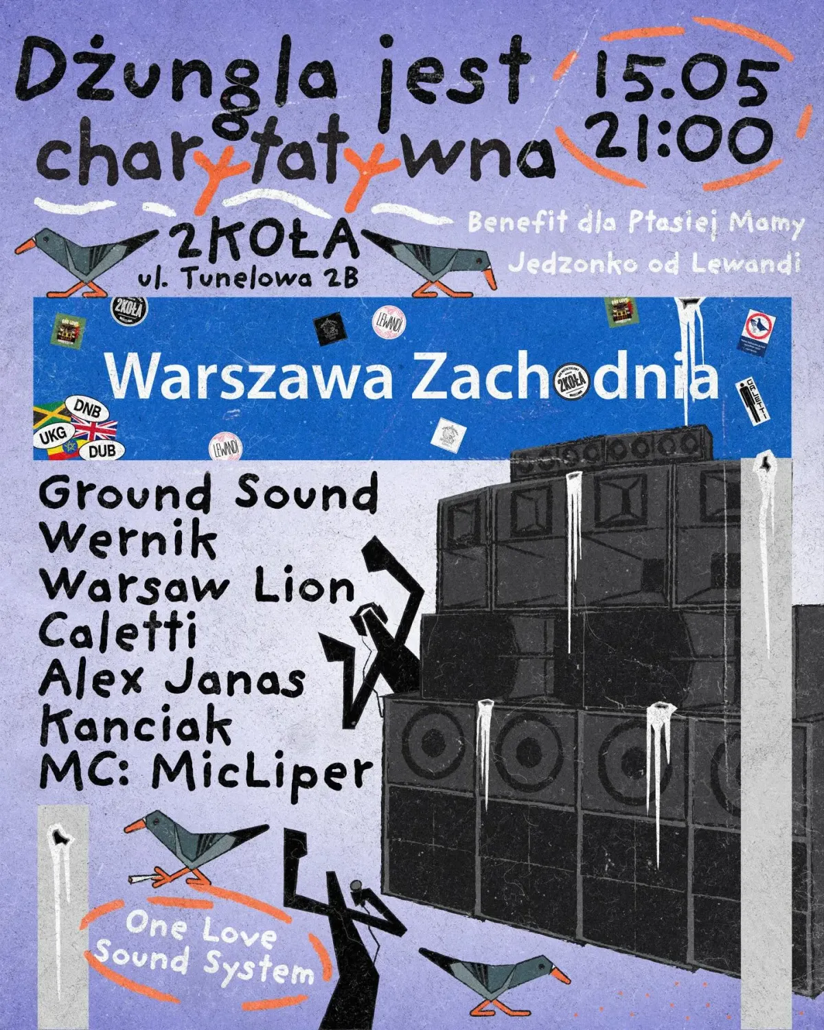 Dżungla Jest Charytatywna event poster