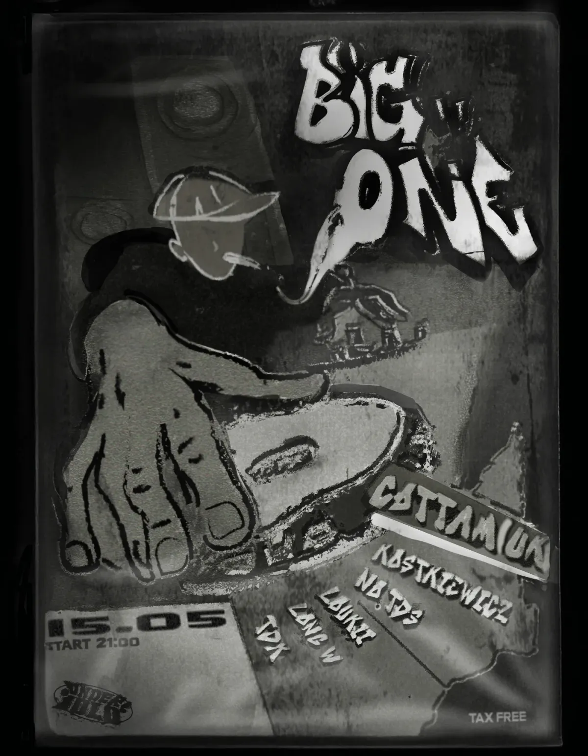 BIG ONE: COTTAM event poster